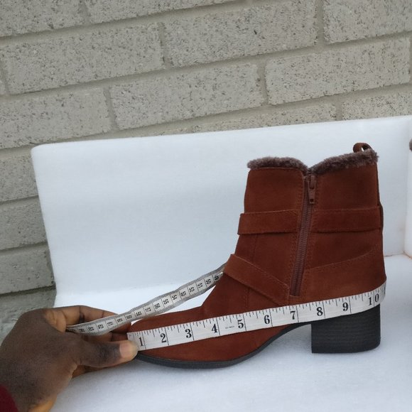 24hr Comfort- NATURALIZER 100%Waterproof Leather Lined Fall/Winter Ankle boot 9w - Picture 8 of 13